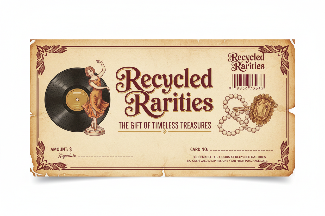 Give the Gift of the Hunt — Recycled Rarities Gift Cards Are Here!