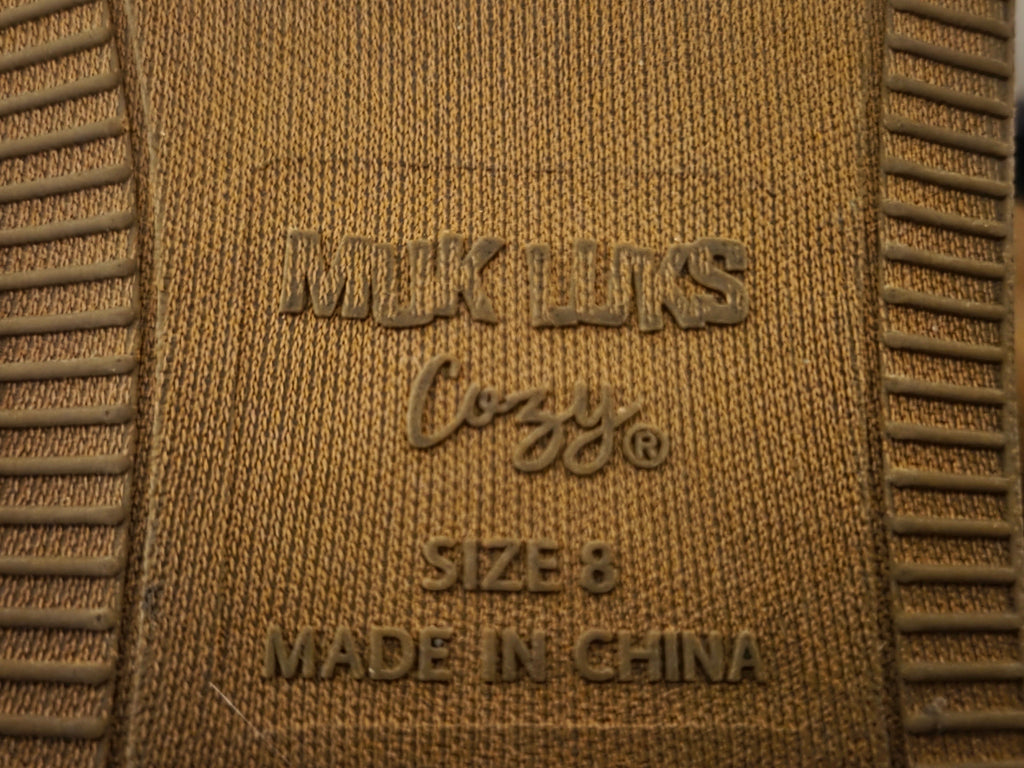 Muk Luks Slippers/Boots – Size 8 | Preowned Like New