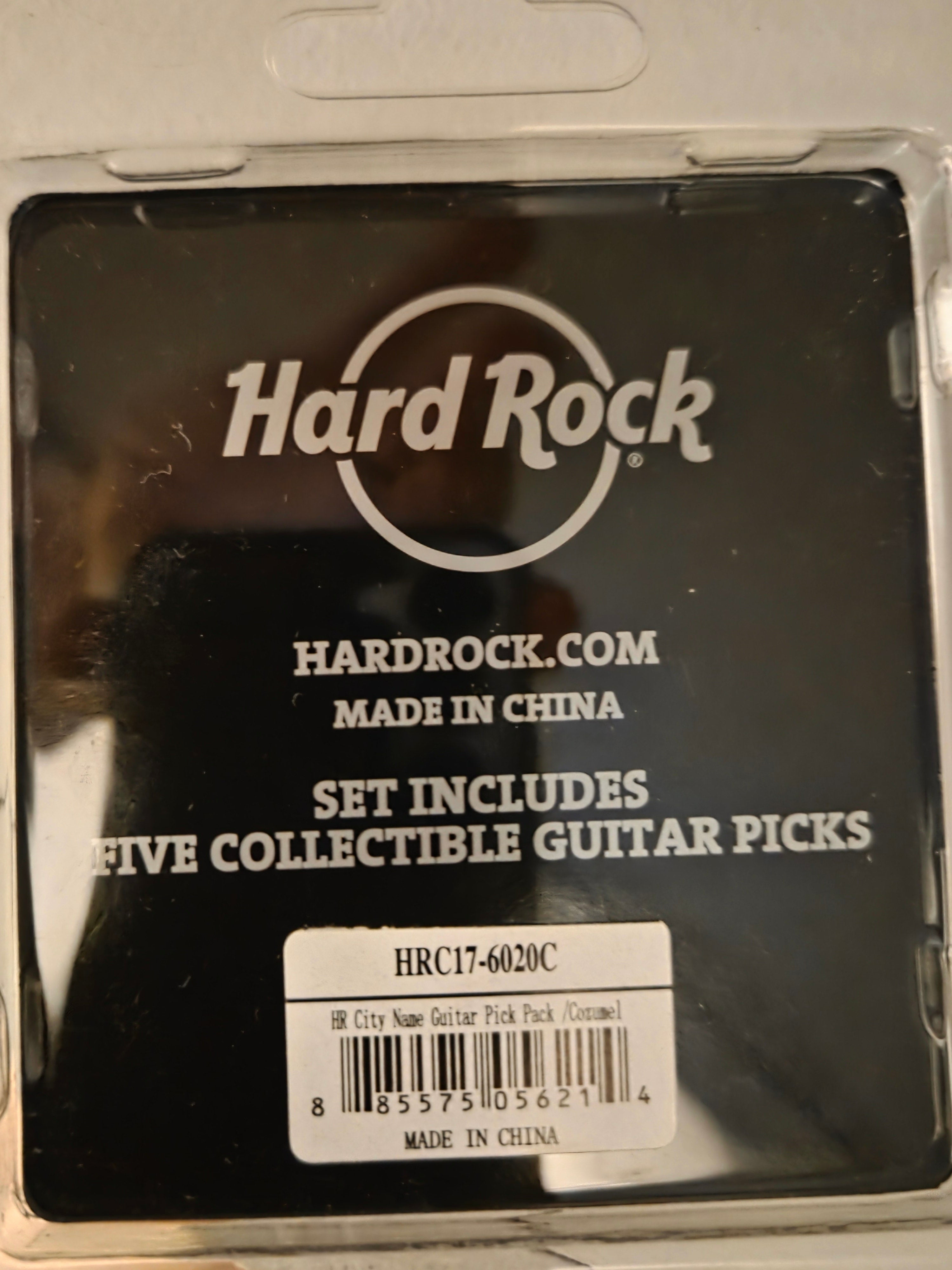 5 NEW Hard Rock Cafe HRC Logo Medium Guitar Picks
