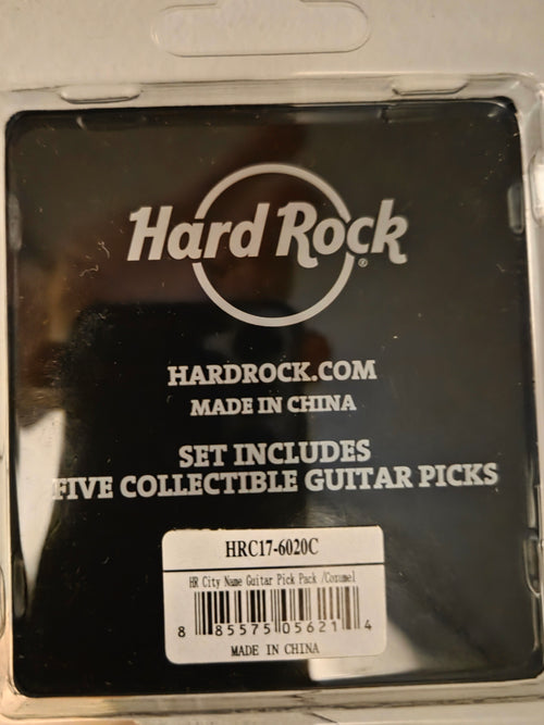 5 NEW Hard Rock Cafe HRC Logo Medium Guitar Picks