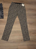 A New Day Leopard Print High-Rise Skinny Crop Pants — No Size Tag