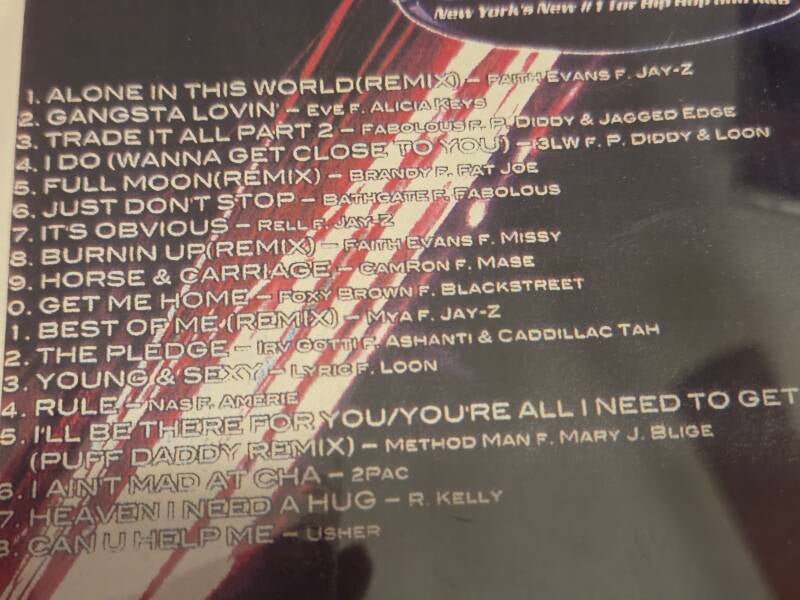 Power 105.1 Vol. 4 Mixtape CD — Jay-Z, P. Diddy, Alicia Keys & More