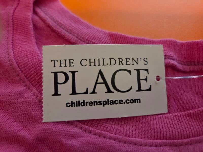 Children place Girls Love Your Hair Graphic Tee - Fall Fuchsia size 4T   NWT