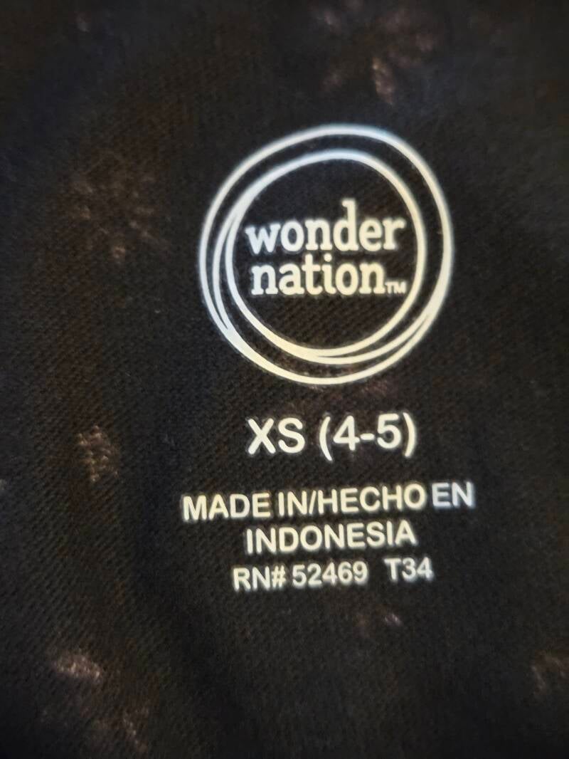 Wonder Nation Romper Girls Small XS Black Daisy Ditsy Floral Pockets New
