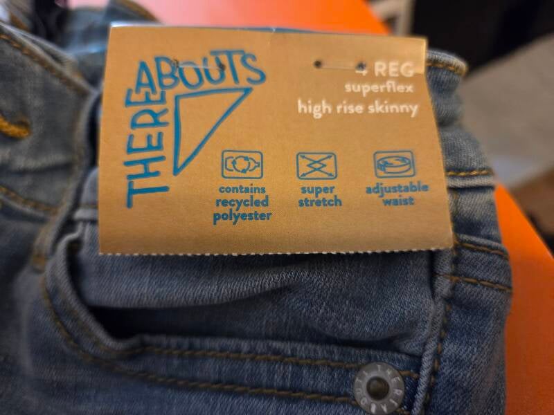 Thereabouts Girls' Jeggings — Stretch Skinny Jeans (Size 4R)