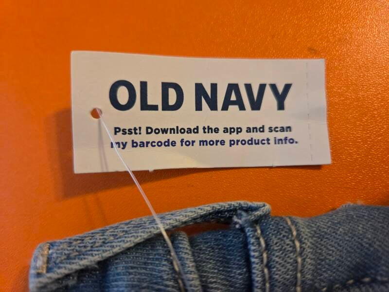 NWT OLD NAVY Rockstar Super Skinny High Rise Lite Blue Denim Jeans Size 4T
