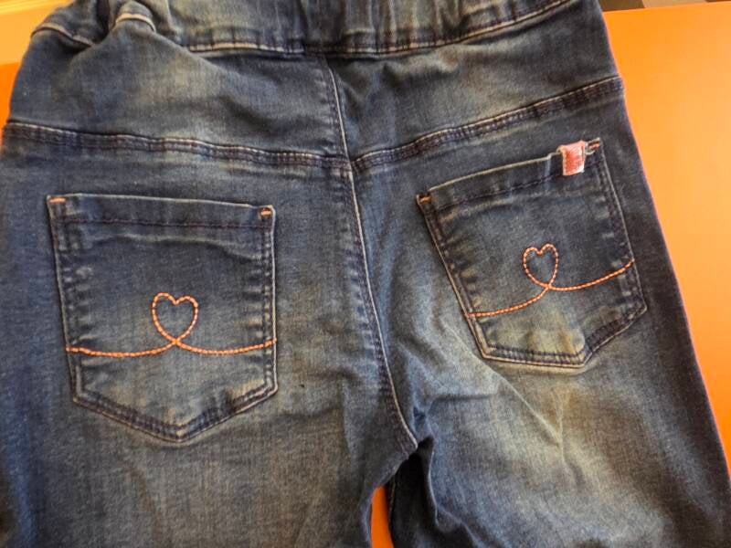 Tregging Straight Fit Denim Jeans SZ 9