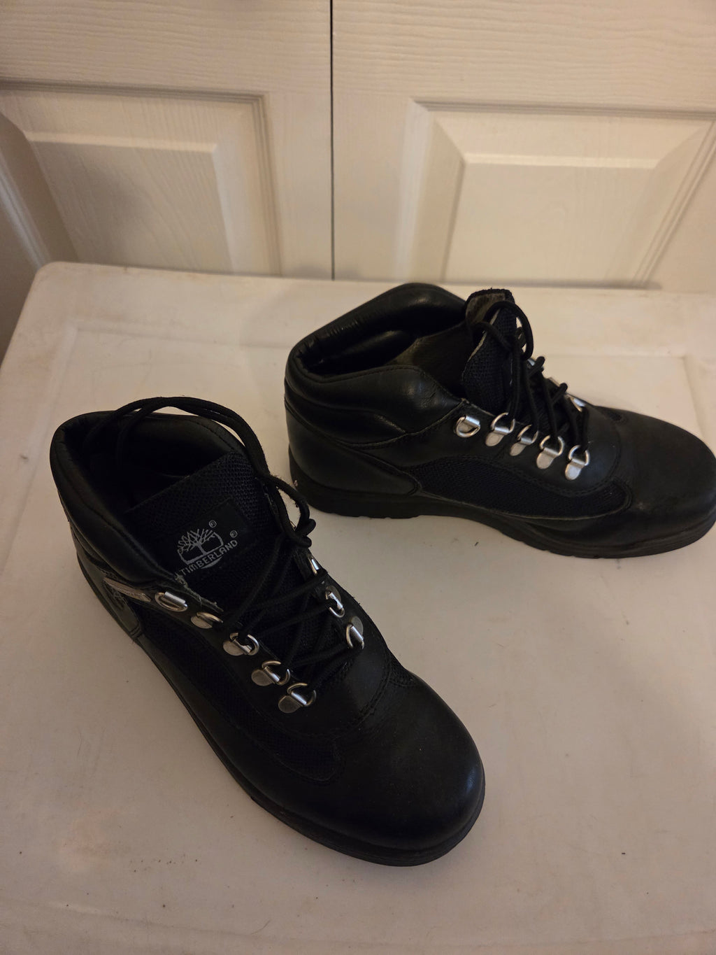 Timberland Field Boot Big Kid's Shoes – Black, Size 5