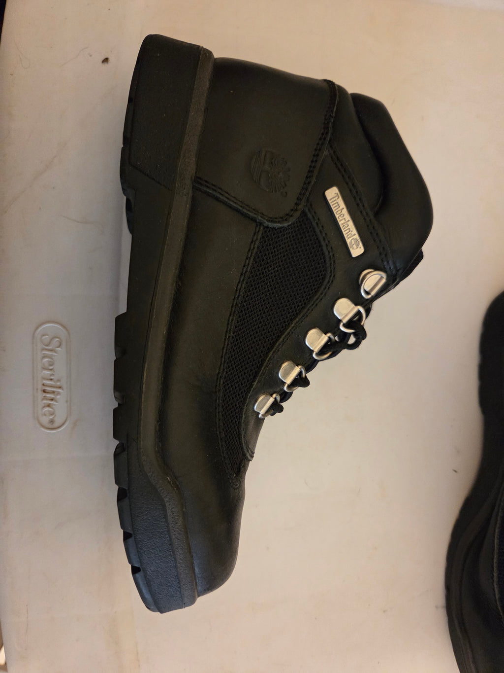 Timberland Field Boot Big Kid's Shoes – Black, Size 5