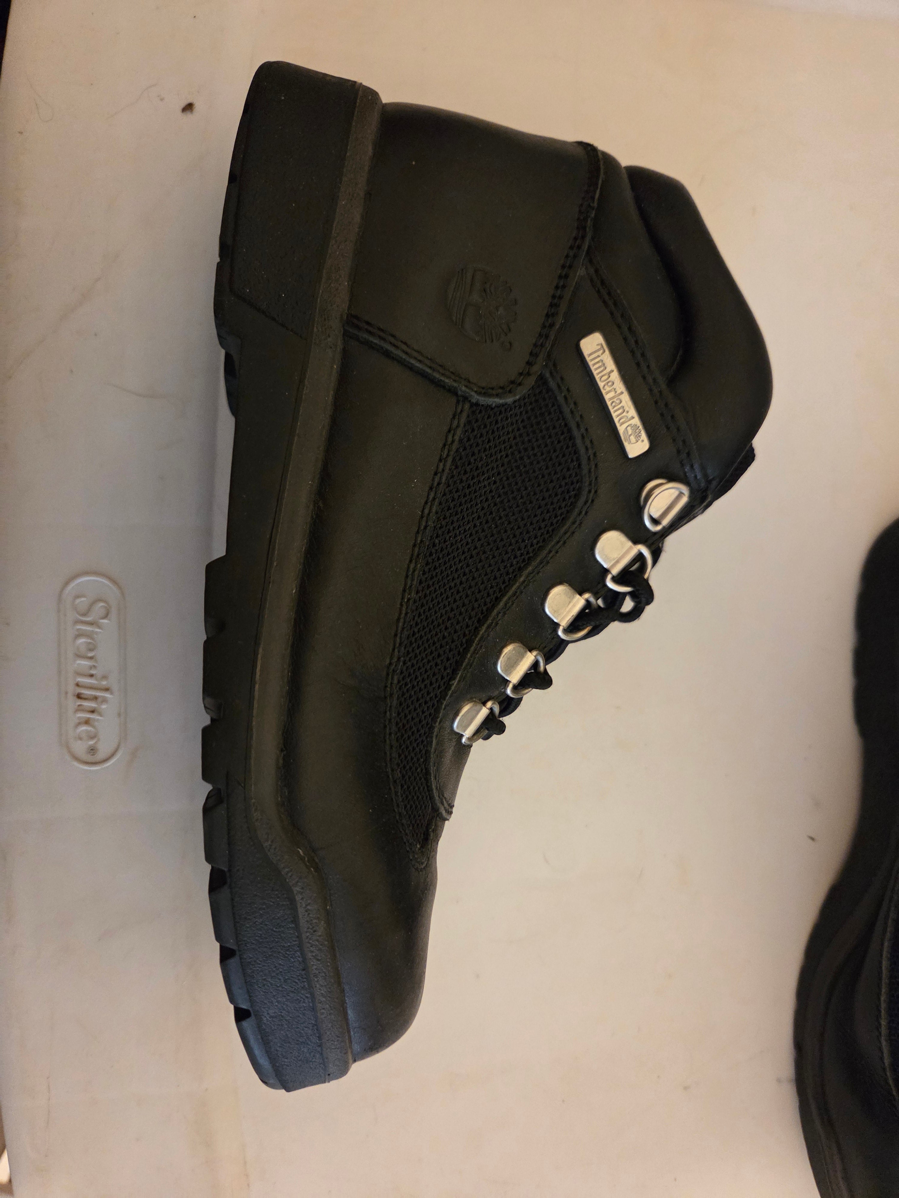 Timberland Field Boot Big Kid's Shoes – Black, Size 5