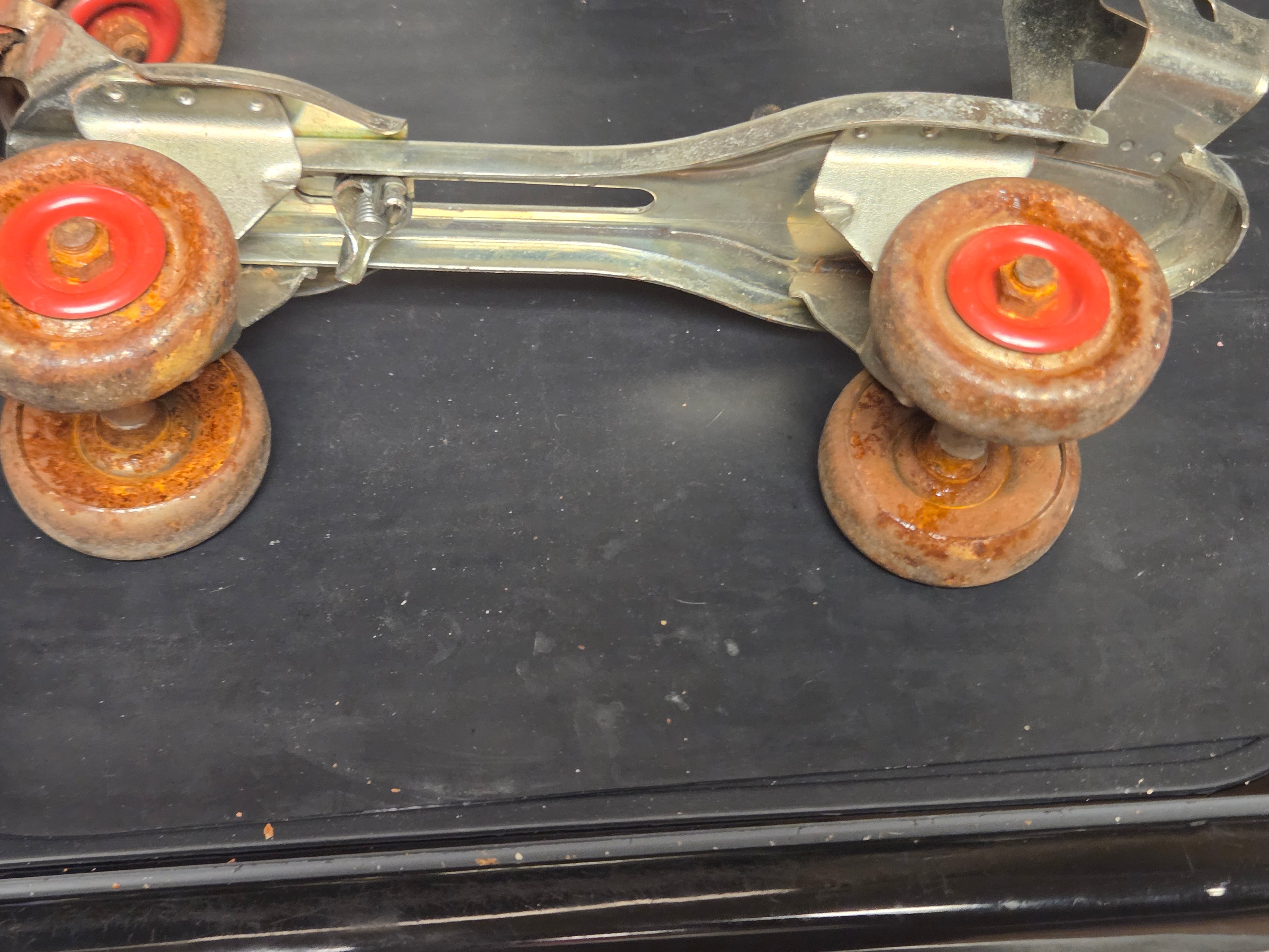 Globe Skate Co. No. 30 Vintage Metal Roller Skates