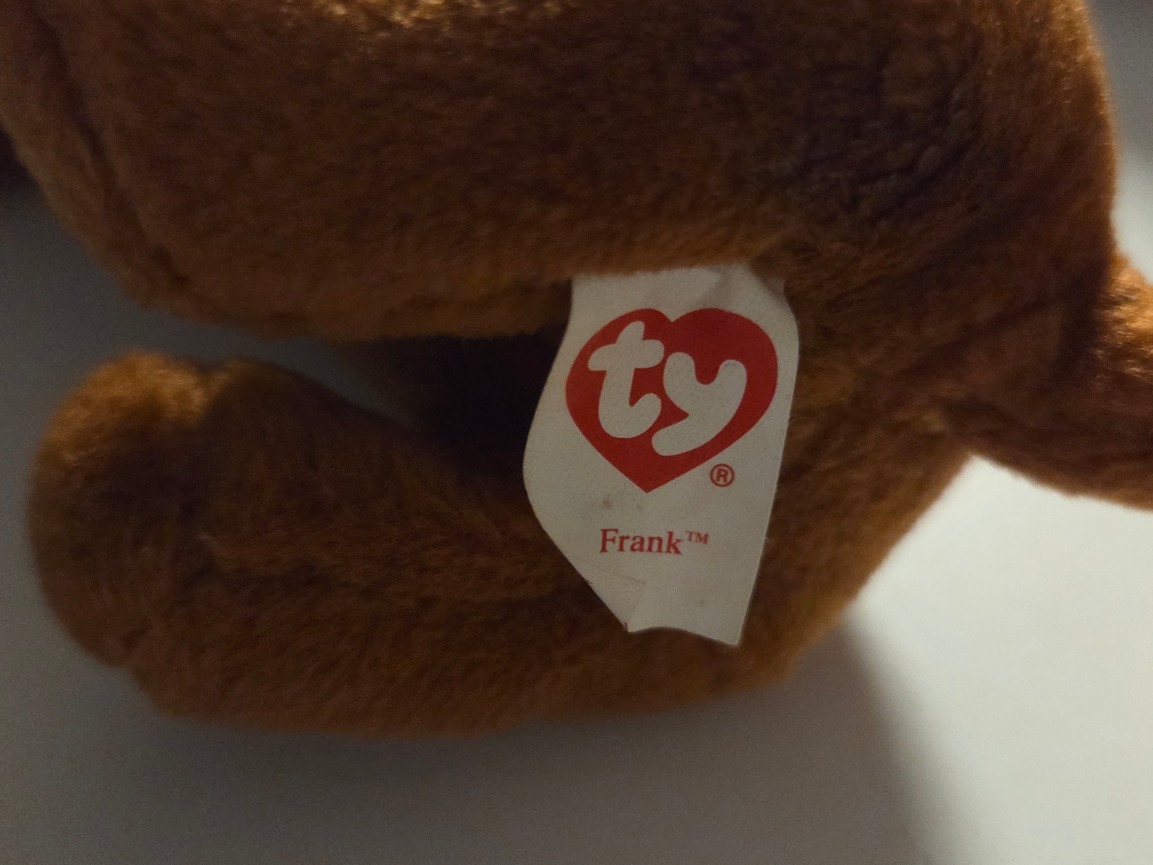 Ty Beanie Baby "Frank" the Dachshund (7.5 inch) – 2008