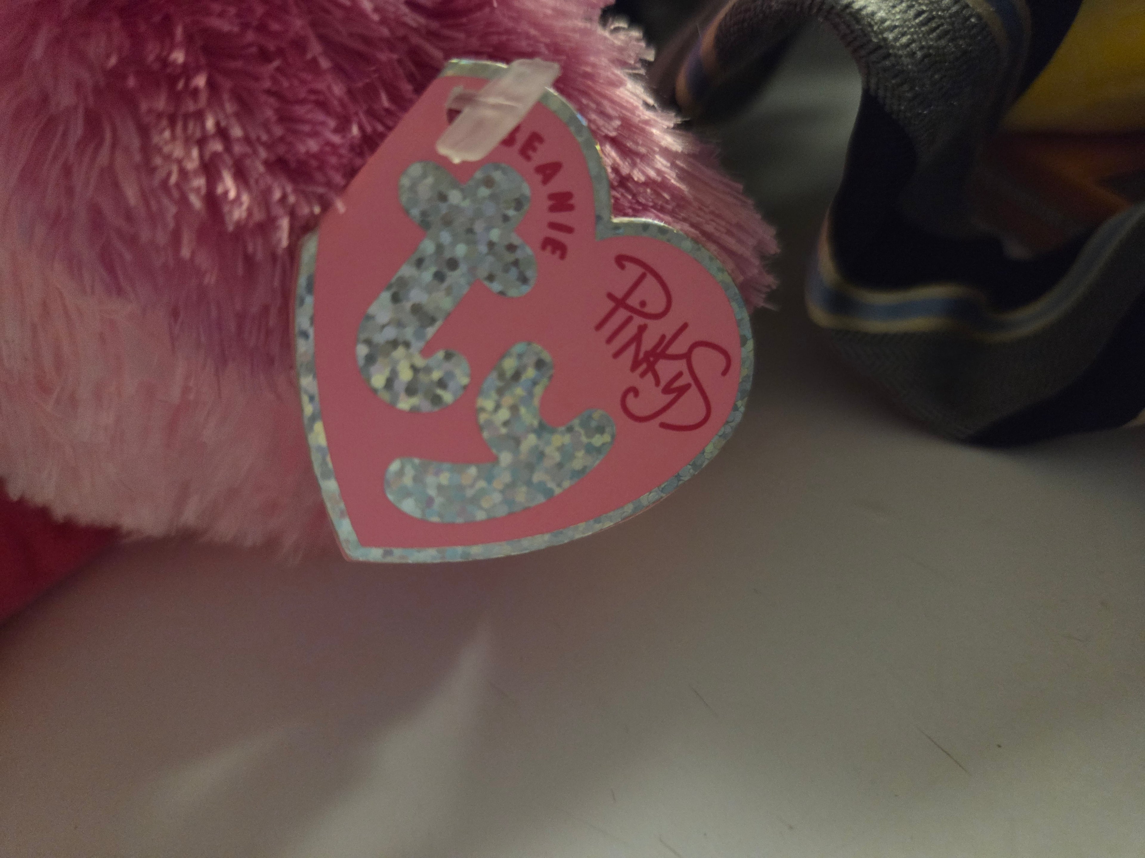 Ty Beanie Baby "Chenille" the Pink Chick (5 inch) – Retired 2004