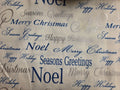 David Textiles Noel — Merry Christmas Holiday Cotton Fabric | Per Yard