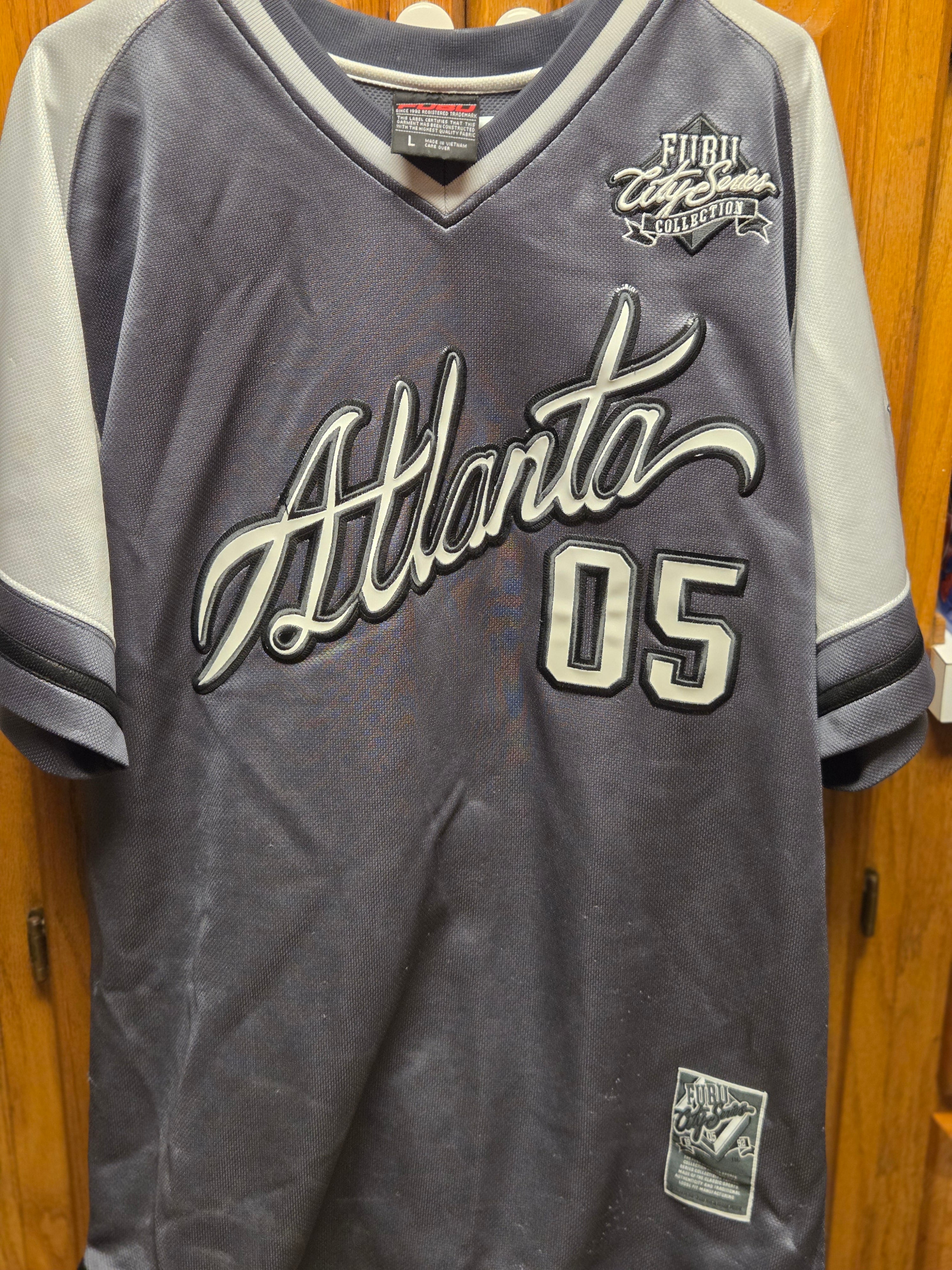 Vintage FUBU Jersey — Atlanta City Series 05 | Size L