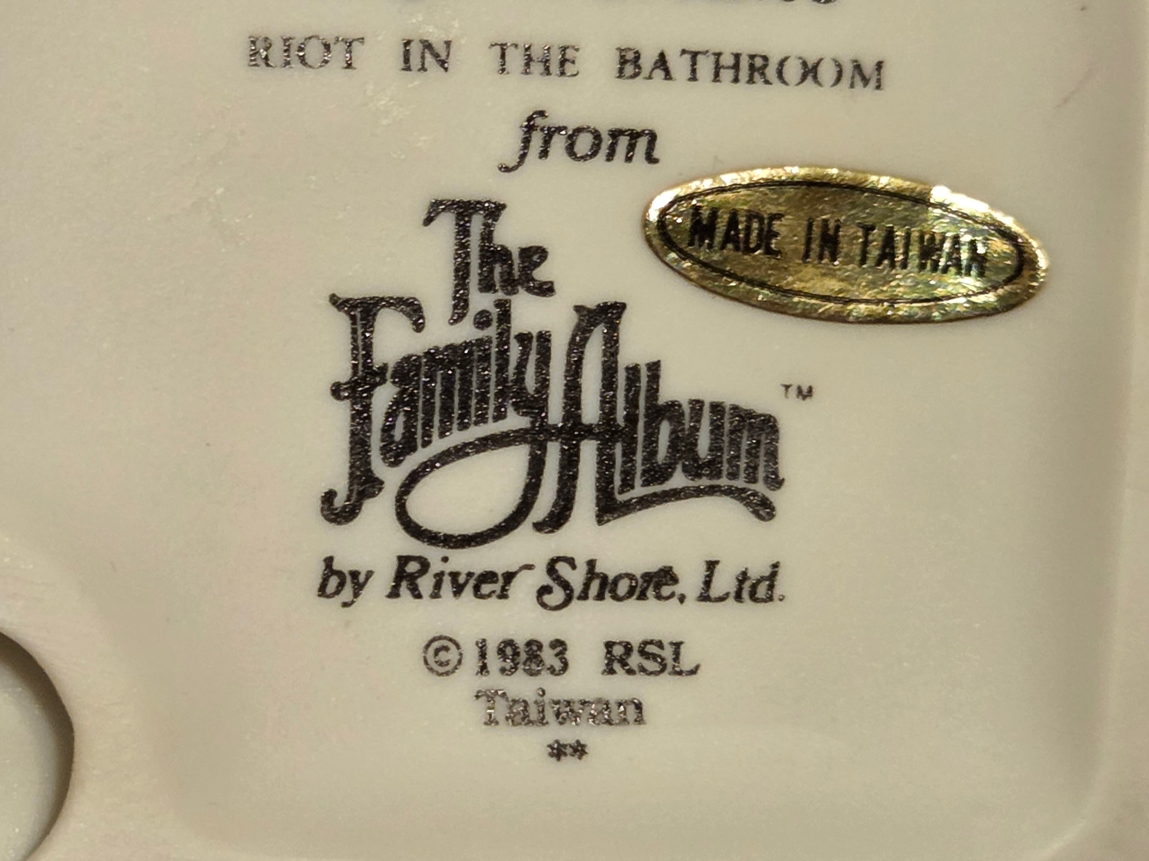 "Riot in the Bathroom" — Roger J. Brown, The Family Album Series (1983)