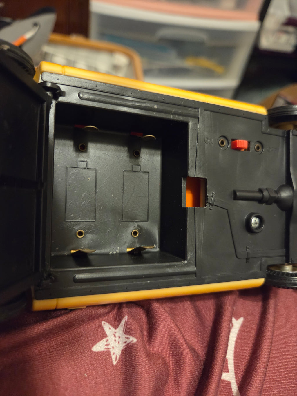 Vintage 1980 Hess Training Van Battery-Operated Plastic Toy — For Parts or Display