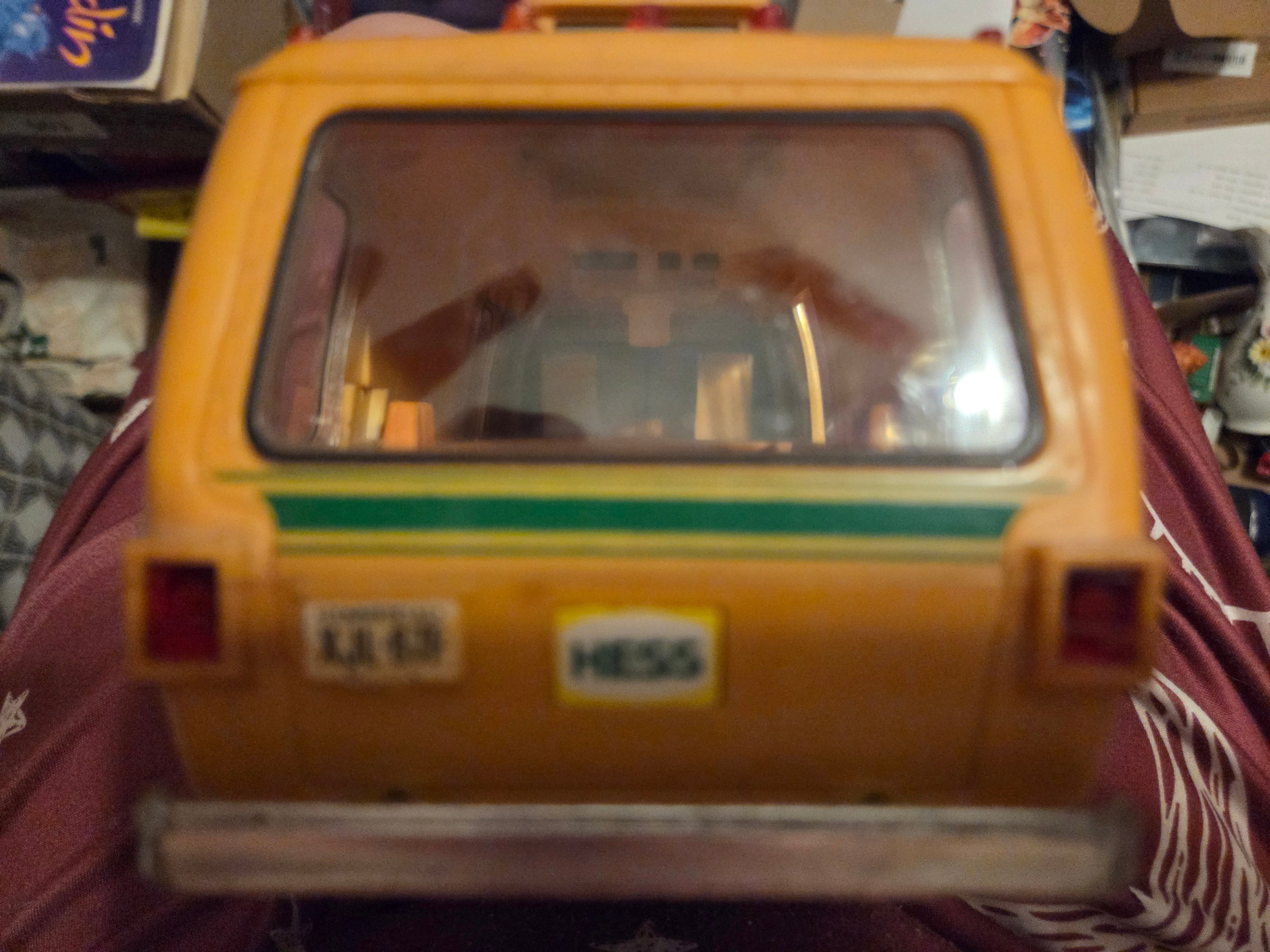 Vintage 1980 Hess Training Van Battery-Operated Plastic Toy — For Parts or Display