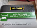 Defiant Wireless Doorbell Kit with Plug-In Chime & LED Night Light