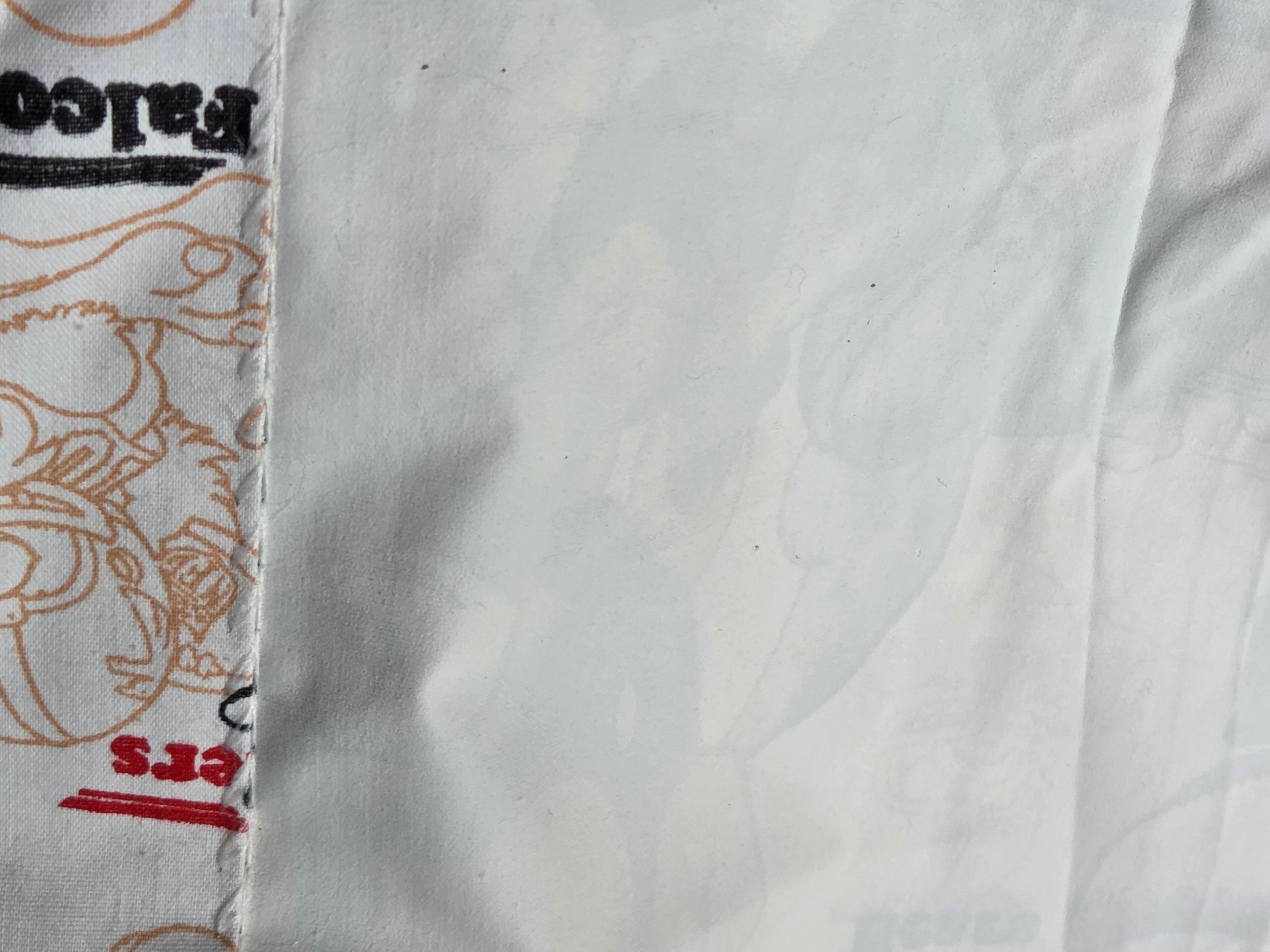 Sears Roebuck Perma Prest Football Drapery Panels 23x83 — Set of 2 (Preowned)