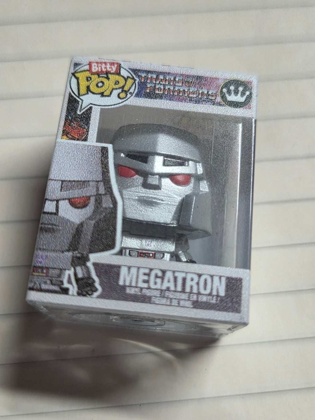 Funko Bitty POP! Transformers Megatron Micro Figure — New