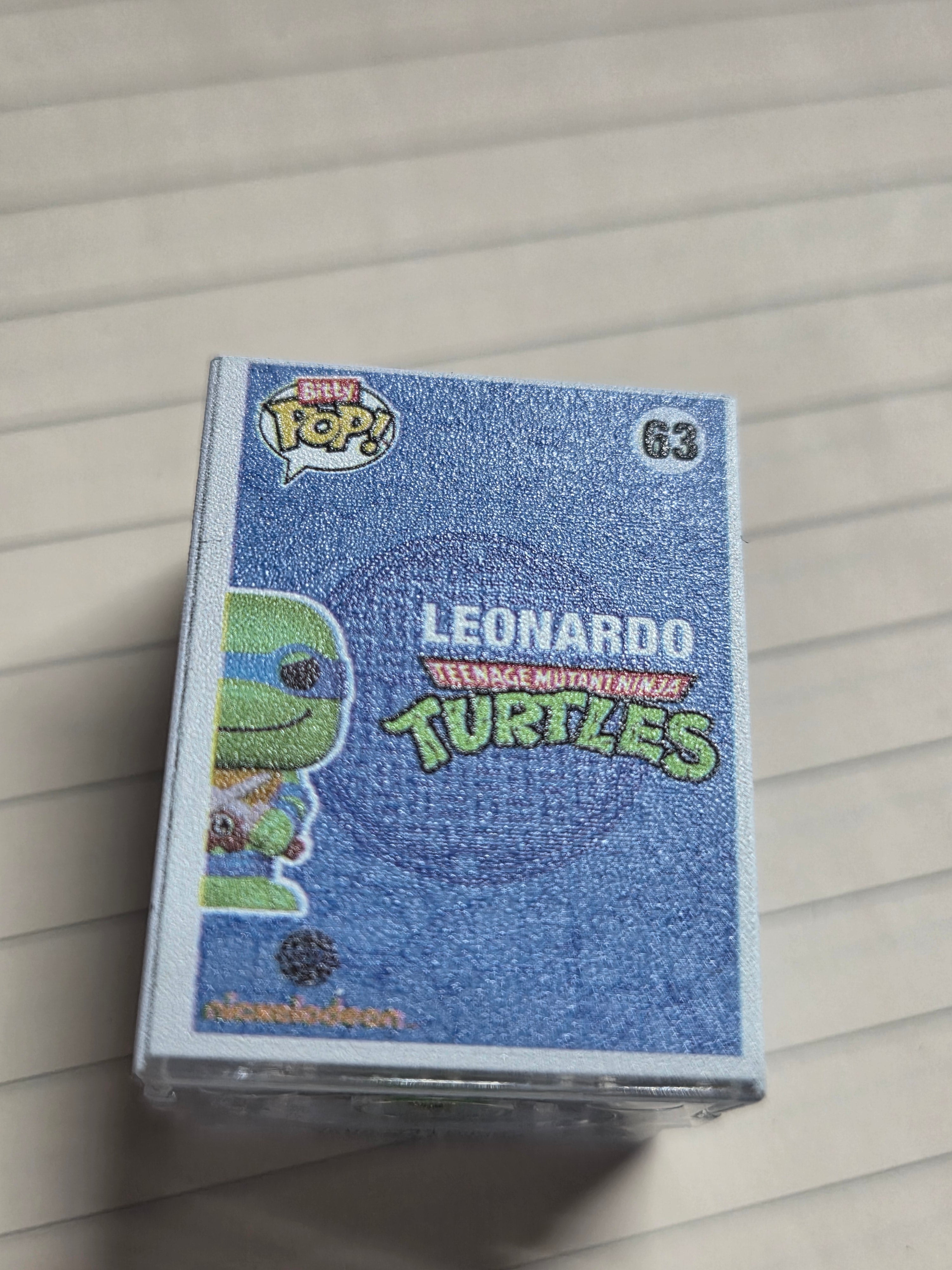 FUNKO TEENAGE MUTANT NINJA TURTLES BITTY POP "LEONARDO" #63