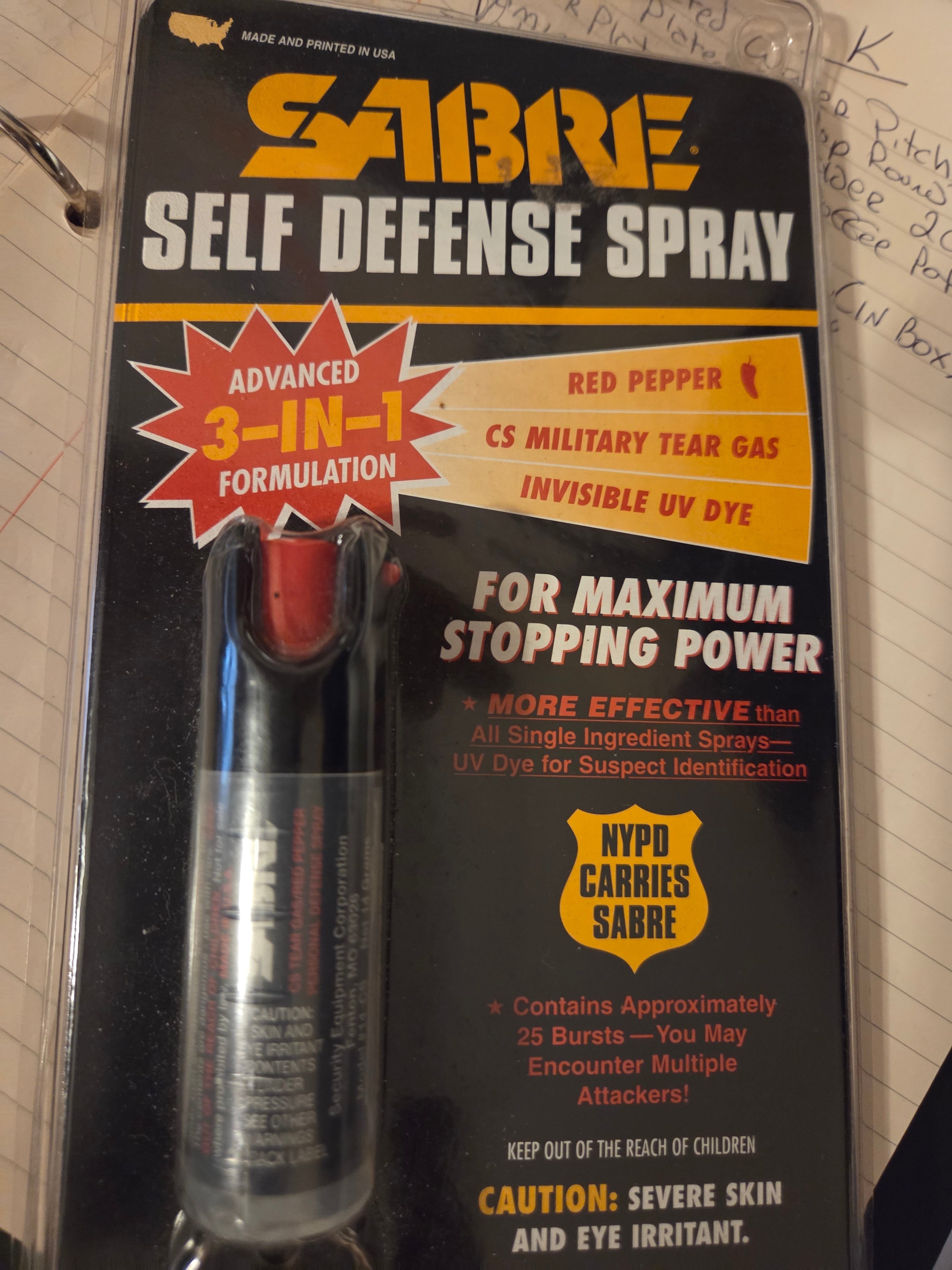 Sabre P22 Pocket Pepper Spray – .75 oz | New Old Stock