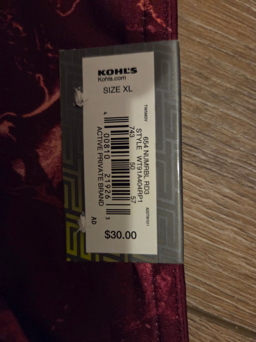 Tek Gear DryTek Women's High Rise Leggings with Hidden Pockets XL — New with Tags