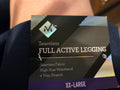 Member's Mark Women's High Waisted Active Legging Blue XXL — New with Tags