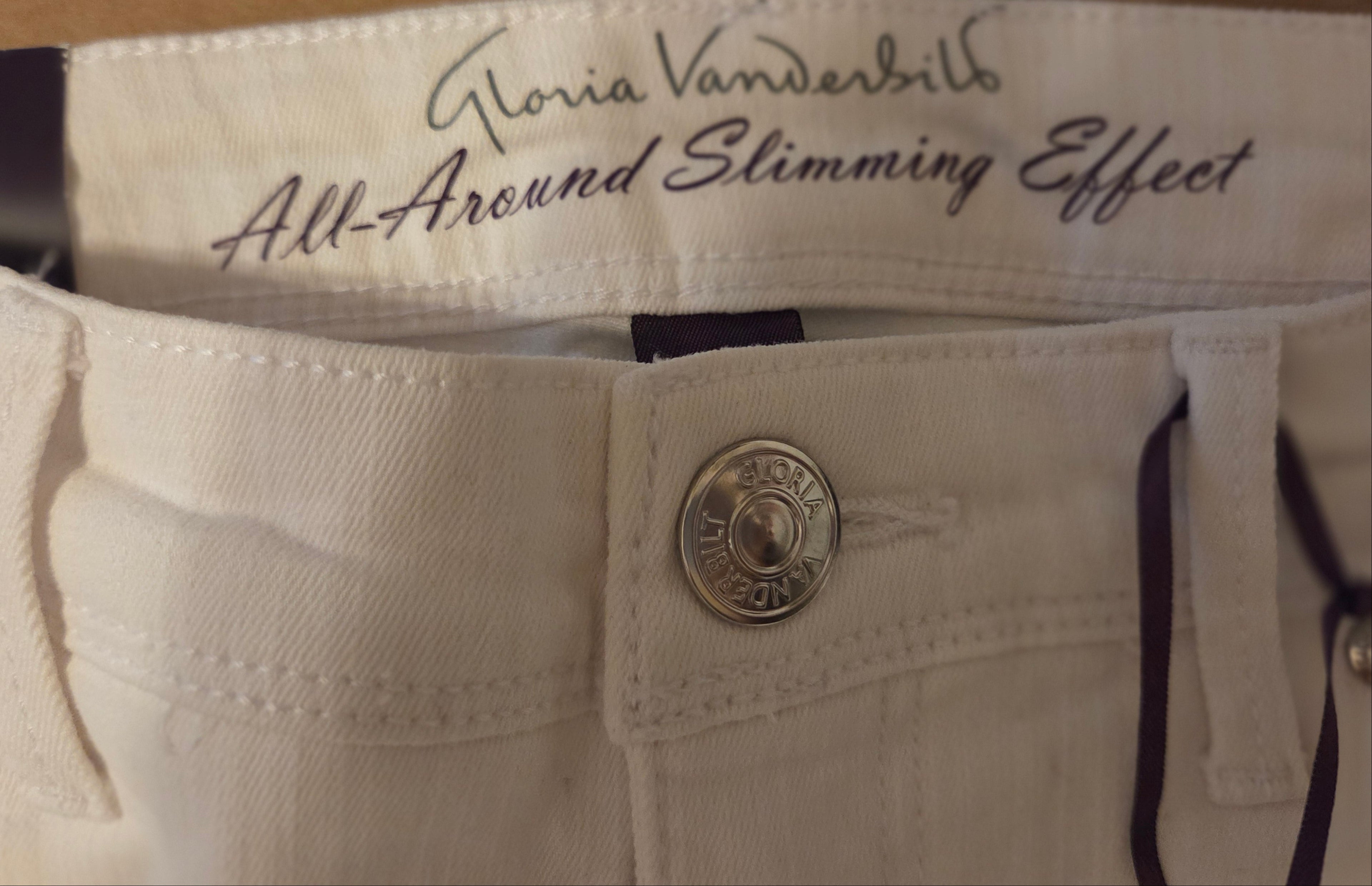 Gloria Vanderbilt Mila Belted Skimmer Pants Size 10 — New with Tags