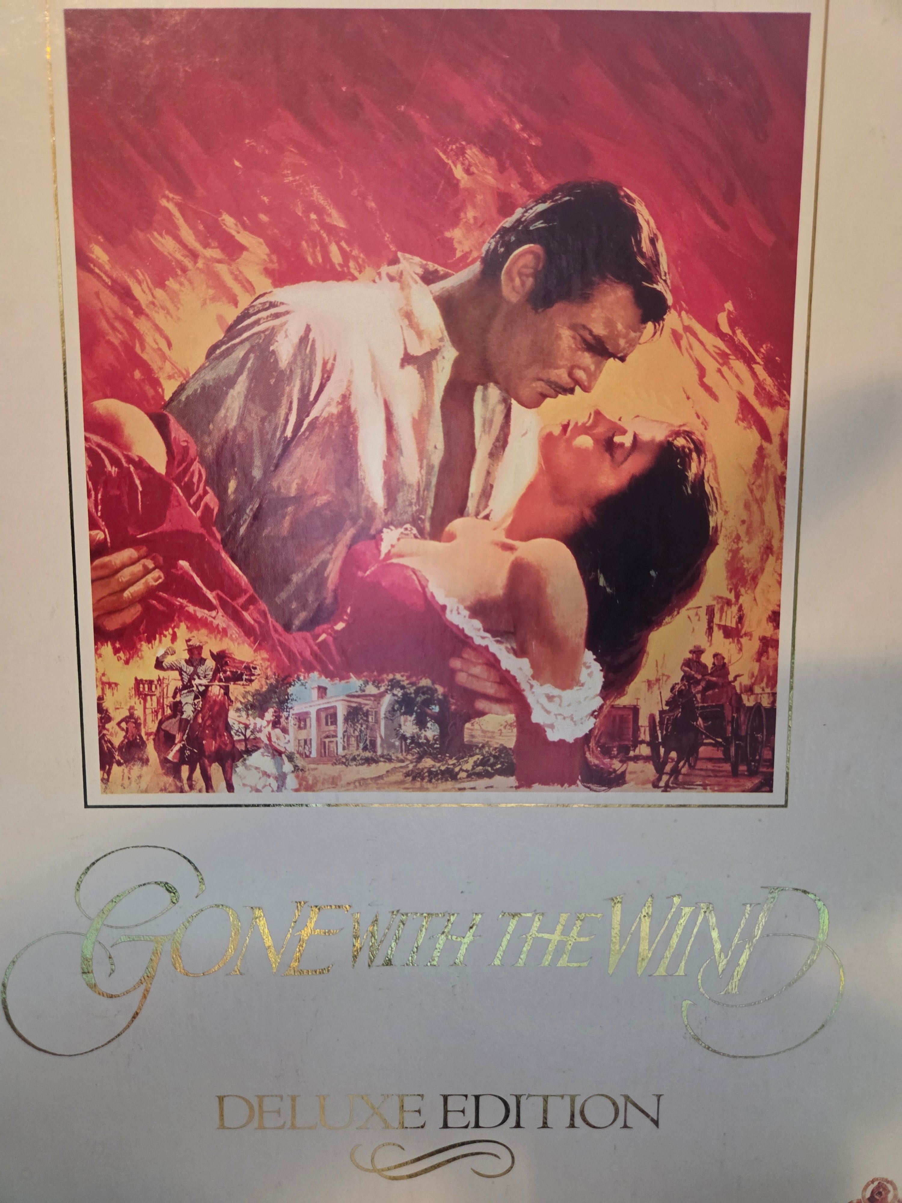 Gone With the Wind Deluxe Edition VHS Collector's Set – Vintage (Like New)