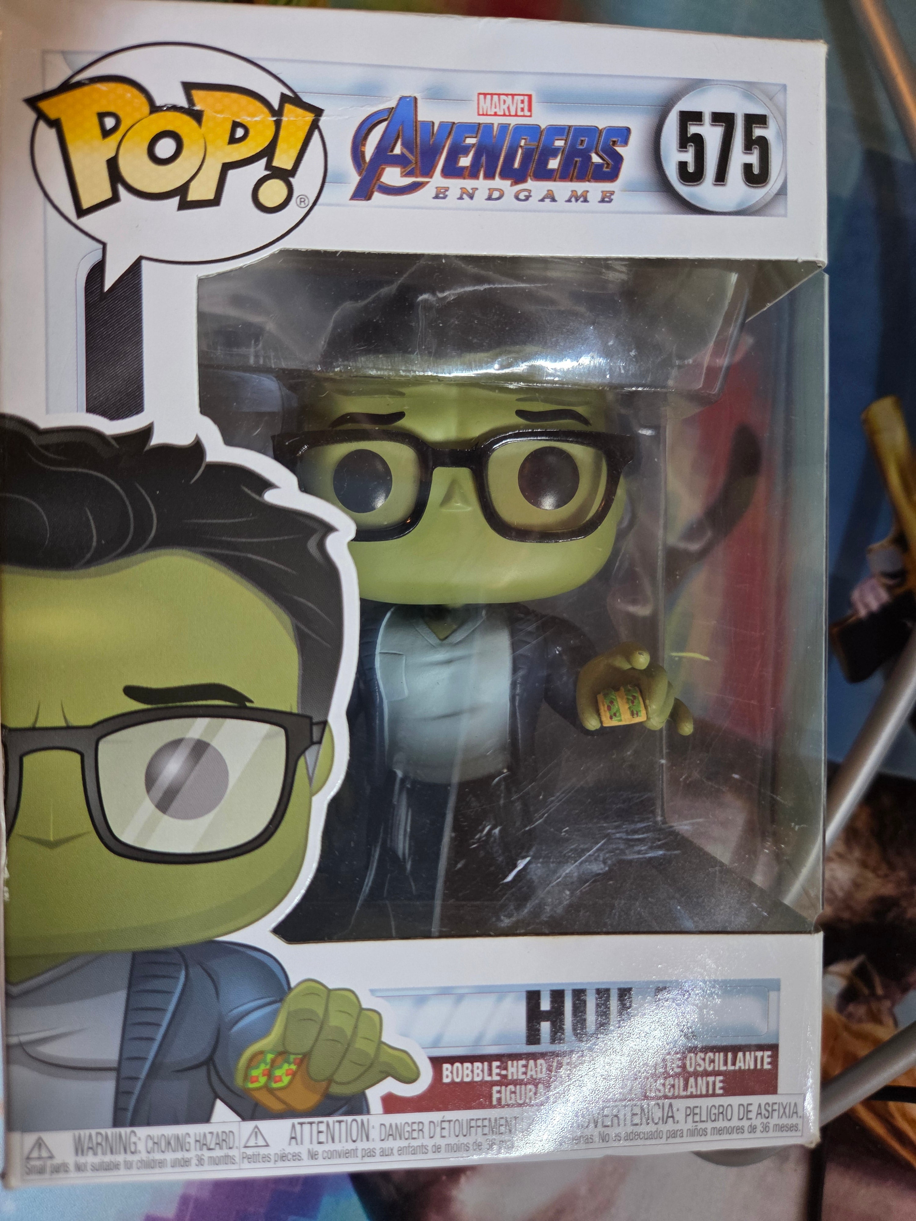Funko Pop! Vinyl: Marvel Avengers Endgame – Hulk #575 Bobble-Head | New