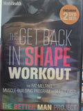 Men's Health Get Back in Shape Workout 2 Disc DVD Set