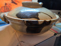 Vintage Mid-Century Donabe Japanese Casserole Pot — Studio Pottery, Hamada Era