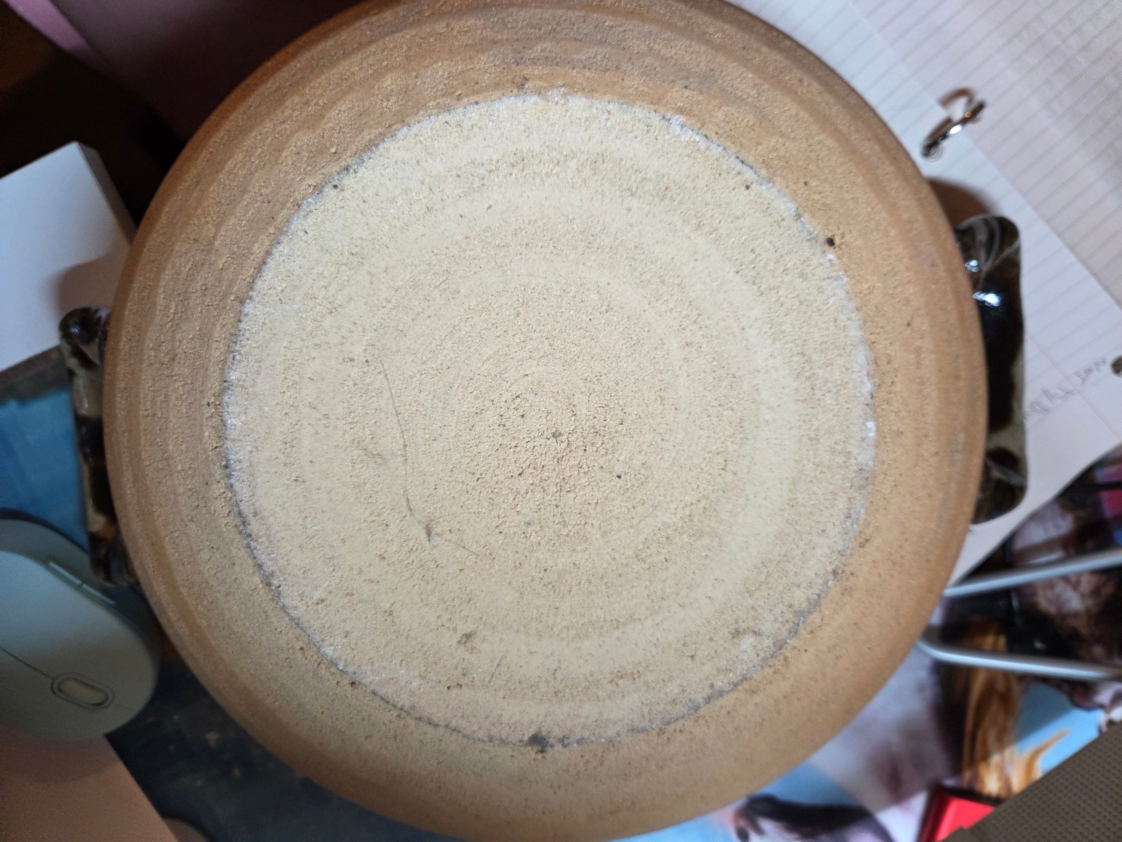 Vintage Mid-Century Donabe Japanese Casserole Pot — Studio Pottery, Hamada Era