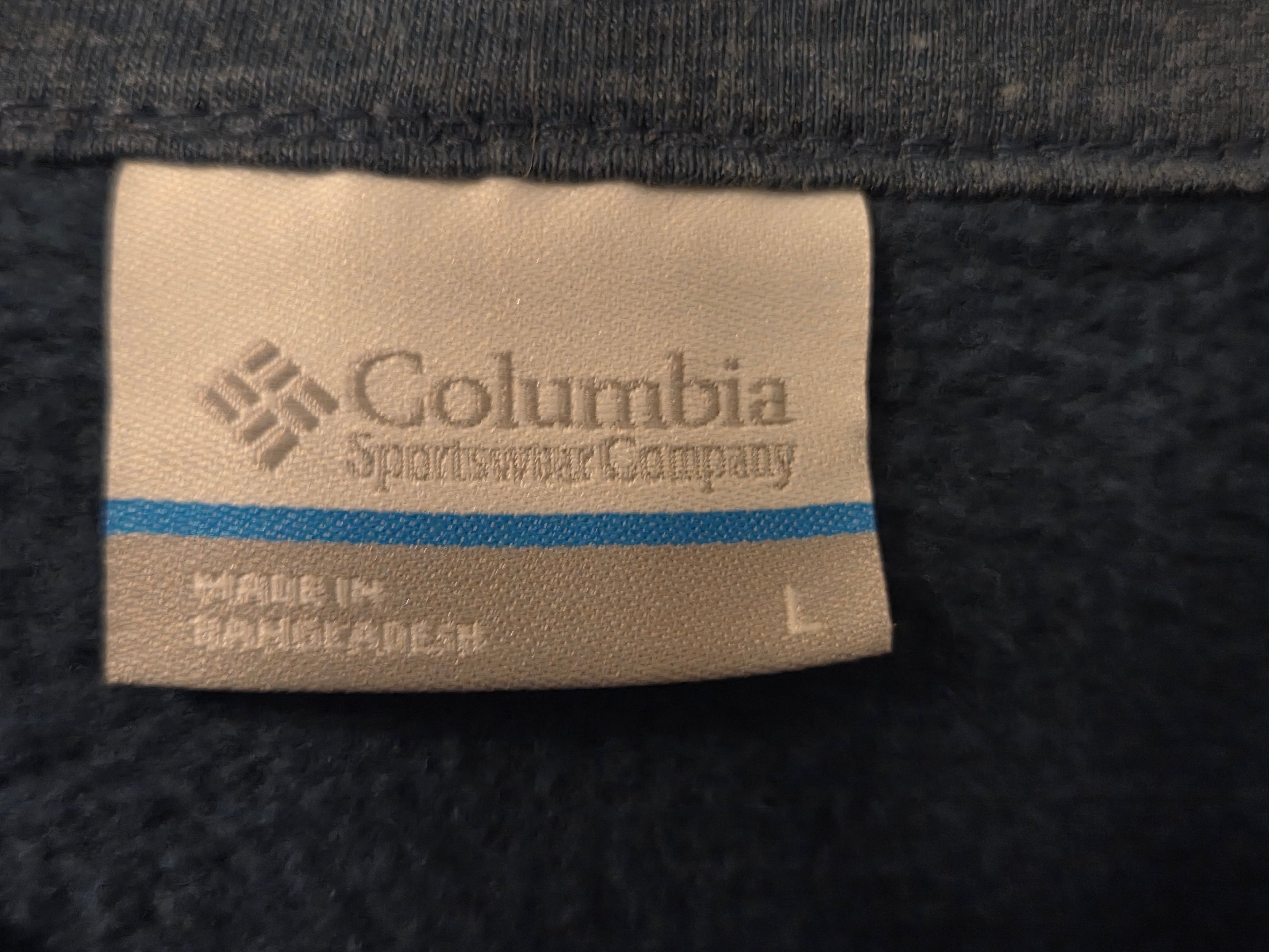 Columbia Men's Great Hart Mountain III Half Zip Pullover (Size L) Preowned