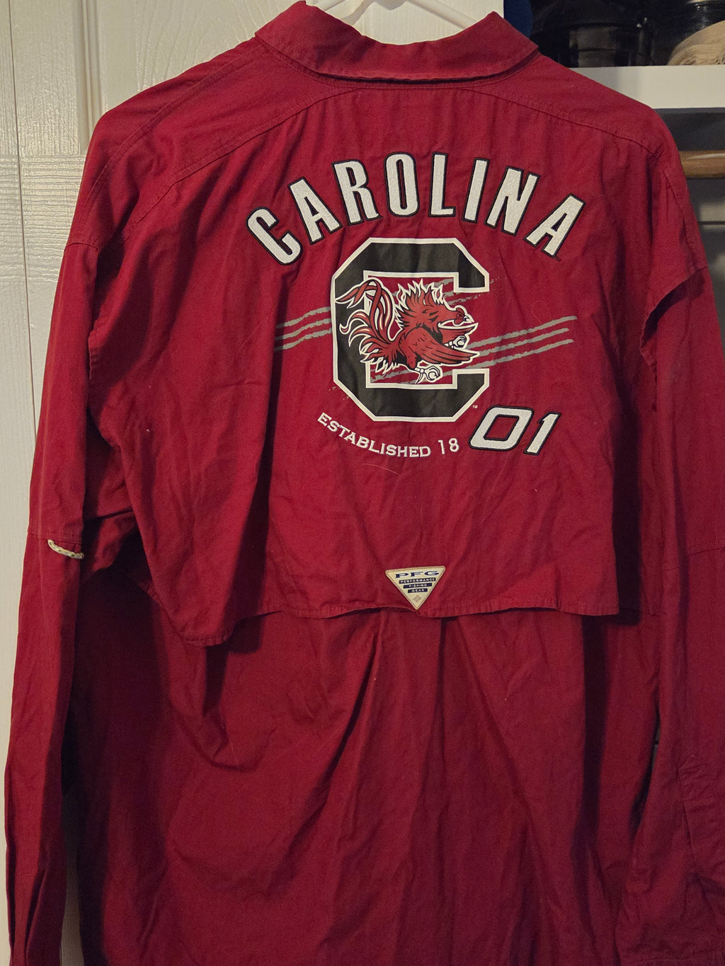 Columbia South Carolina Gamecocks Shirt (Men's L) Preowned