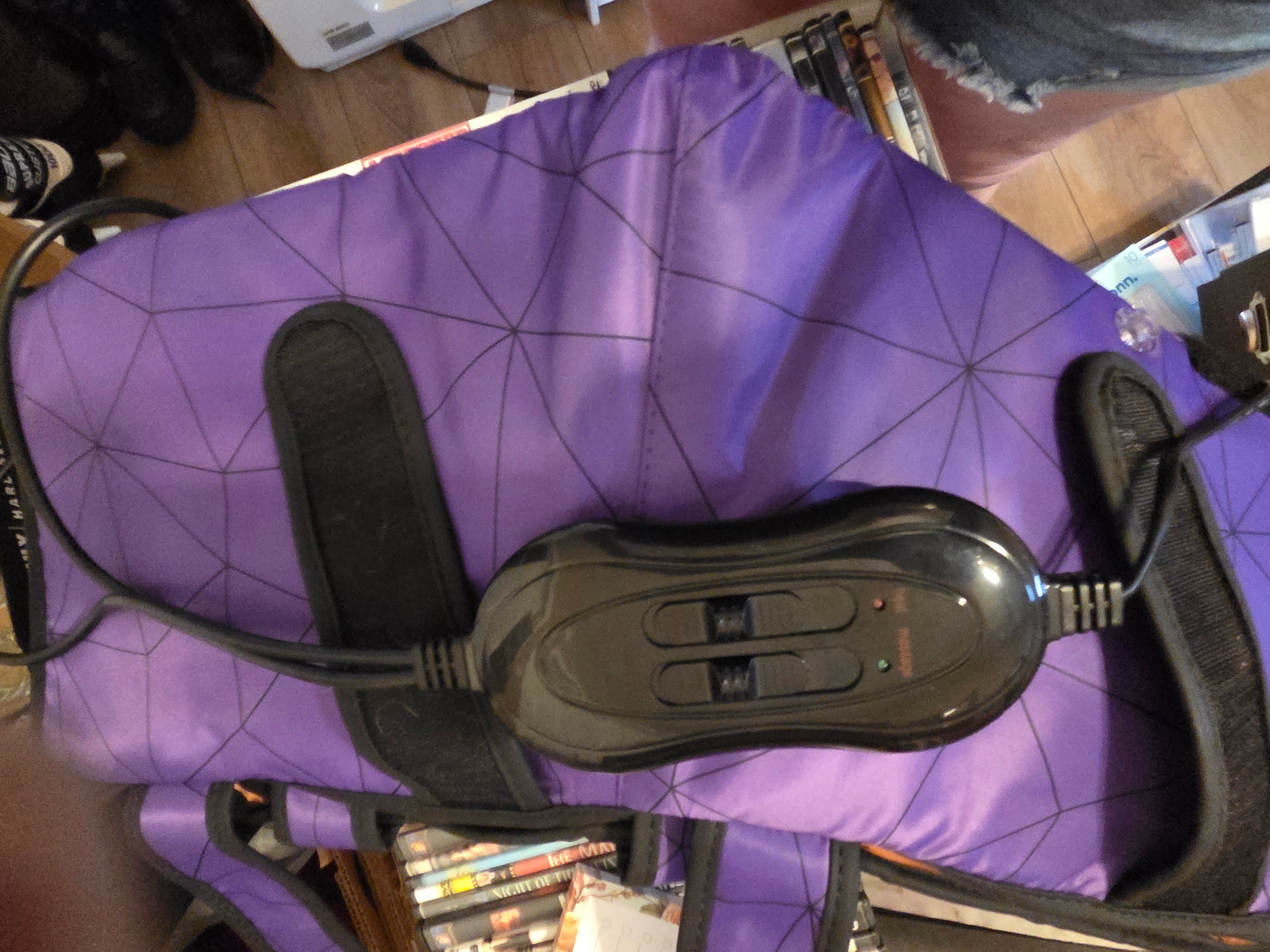 Leg-O-Sage Thermo Heat Leg Massager (Purple) — Like New