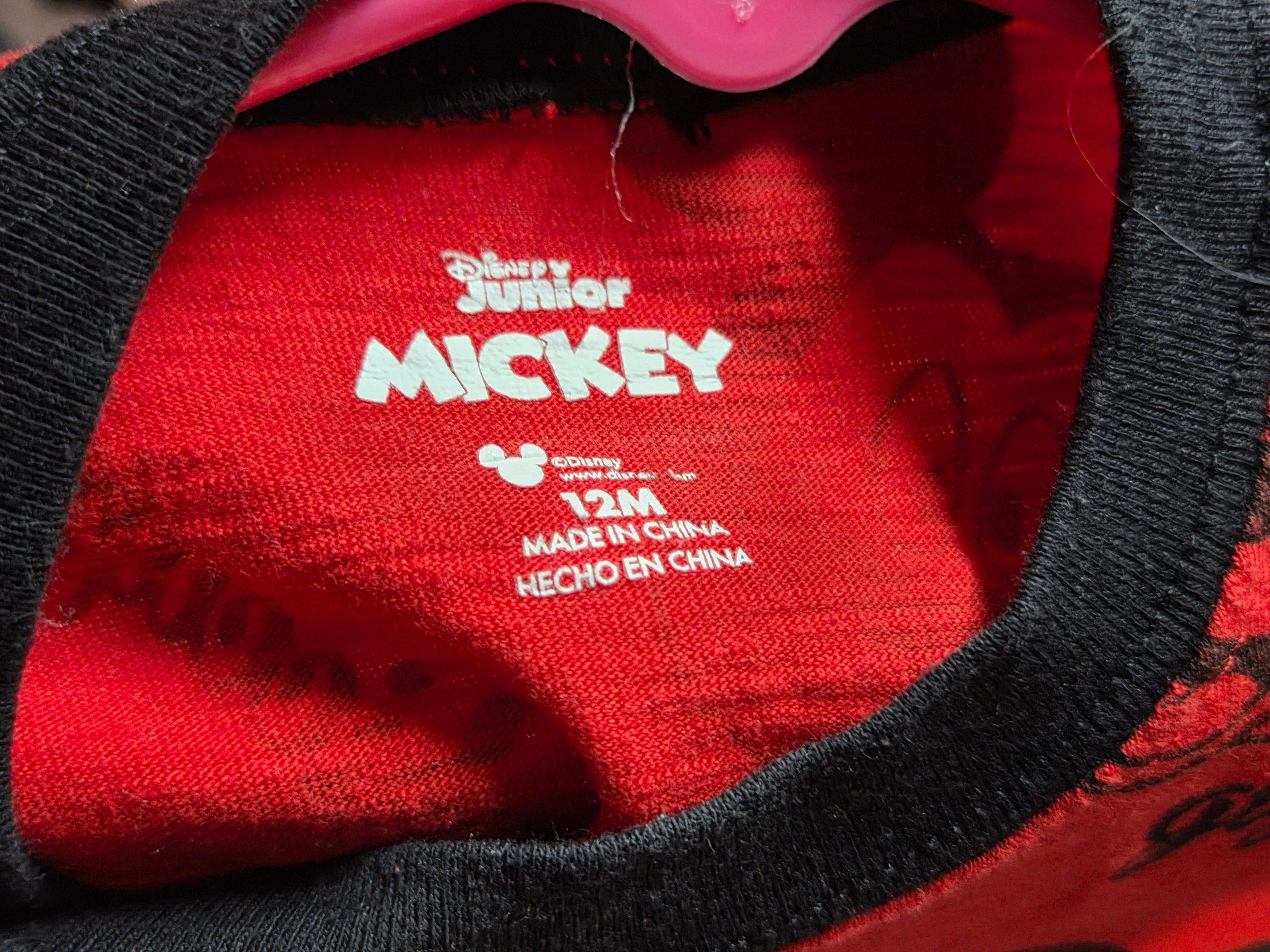 Disney Junior Mickey Mouse Boys T-Shirt — 12 Months