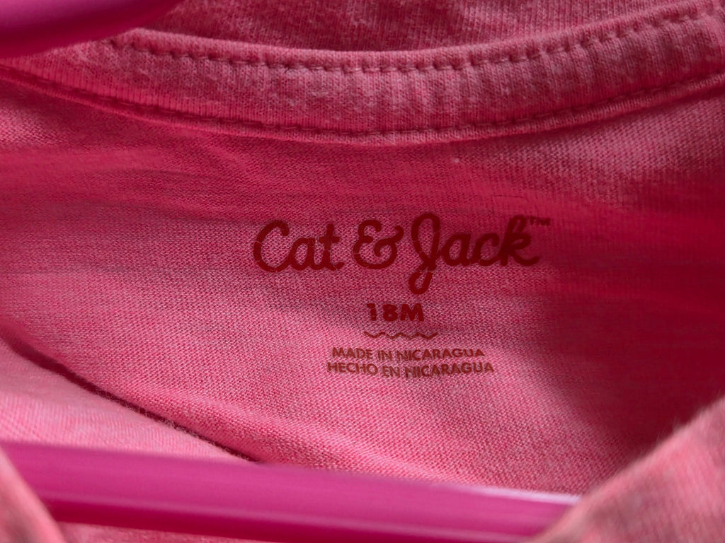 Cat & Jack Pink Stay Cozy Long-Sleeve Tee
