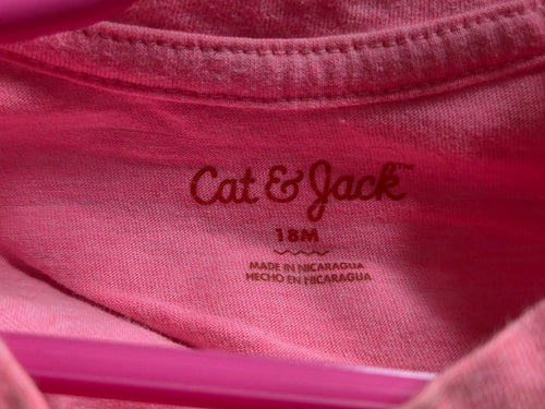 Cat & Jack Pink Stay Cozy Long-Sleeve Tee