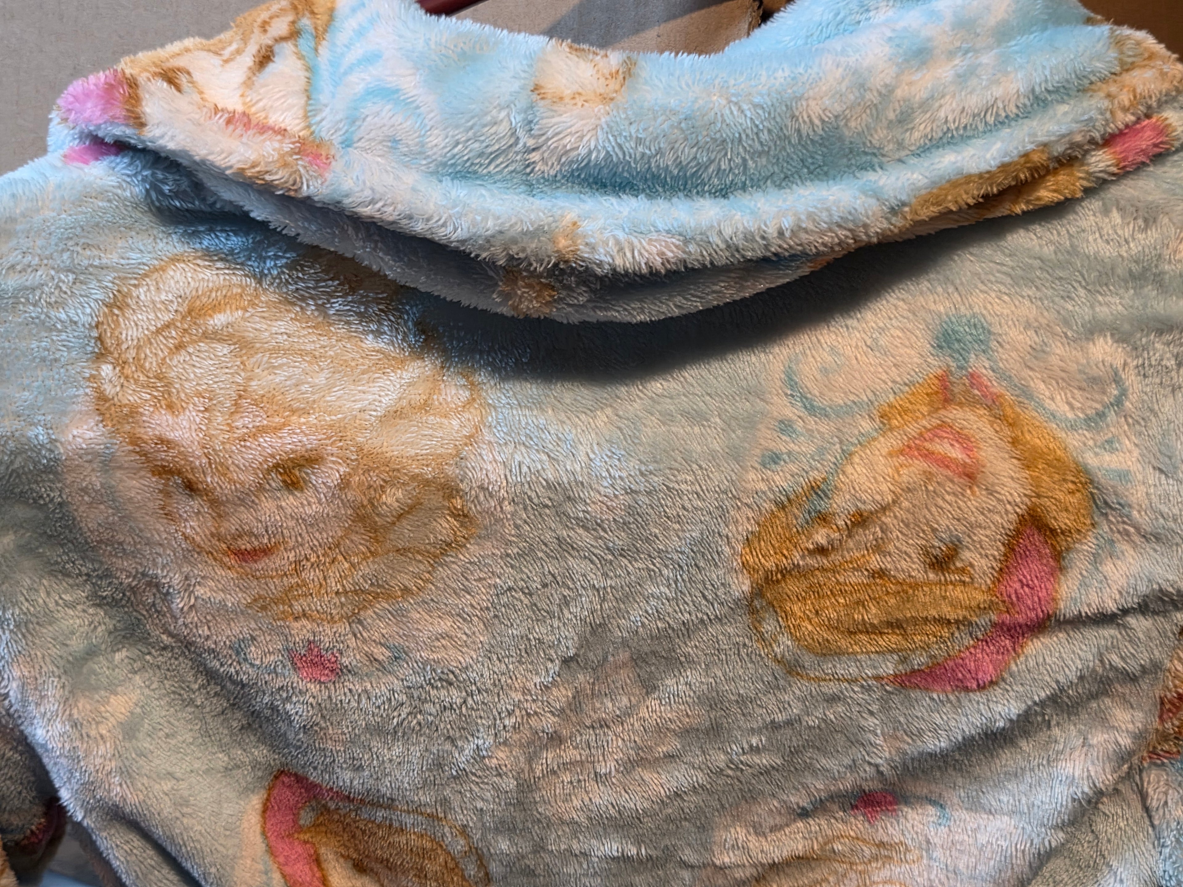 Disney Frozen Elsa Girls Fleece Bathrobe — Size 7/8 (Medium)