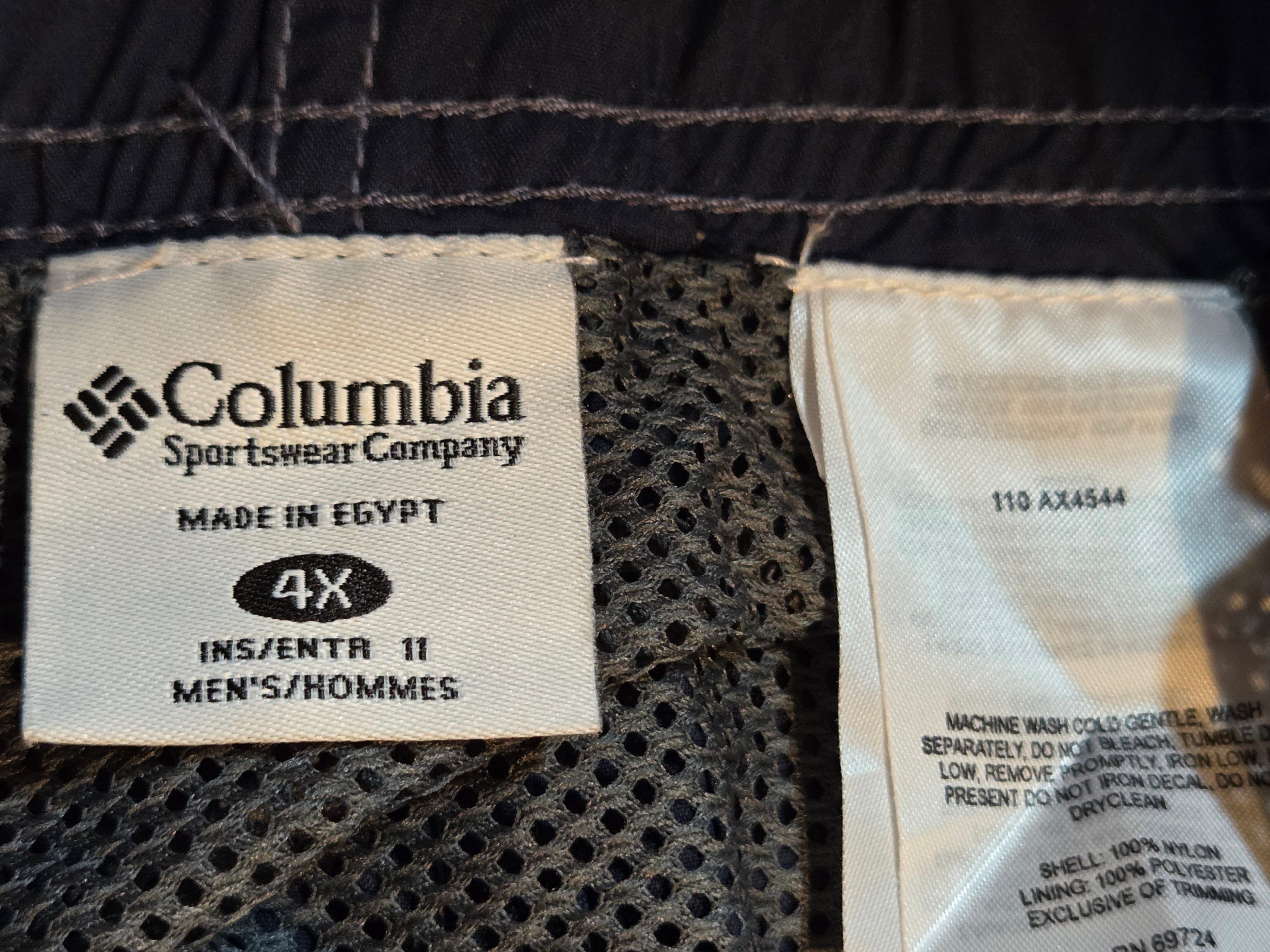 Columbia Men's Snake River Water Trunks – Size 4X | NWT