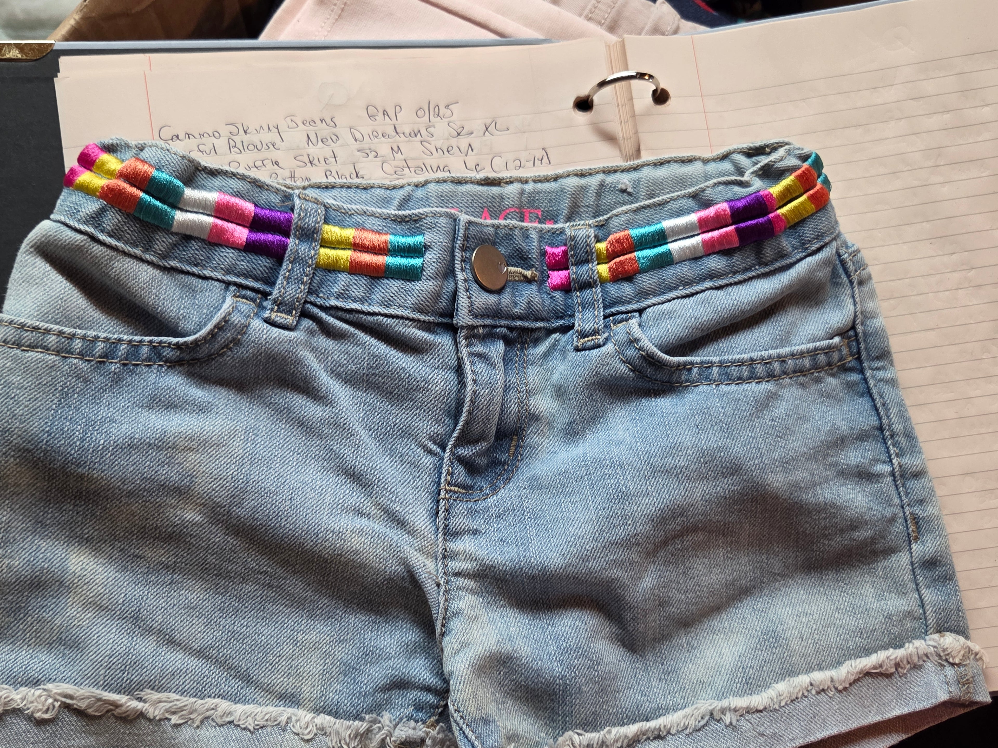 The Children's Place Big Girls' Denim Shorts – Cool Blues, Size 6