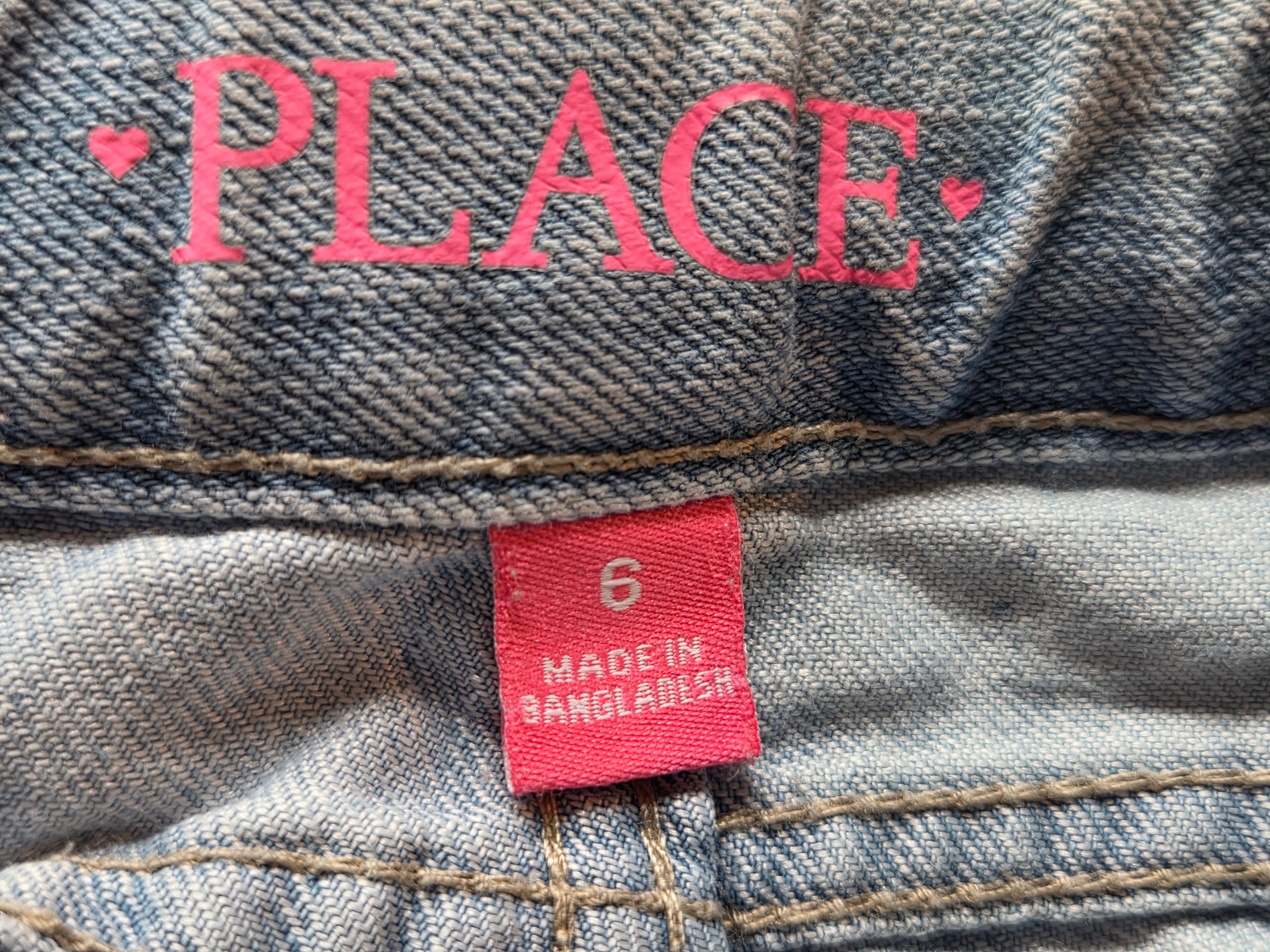 The Children's Place Big Girls' Denim Shorts – Cool Blues, Size 6