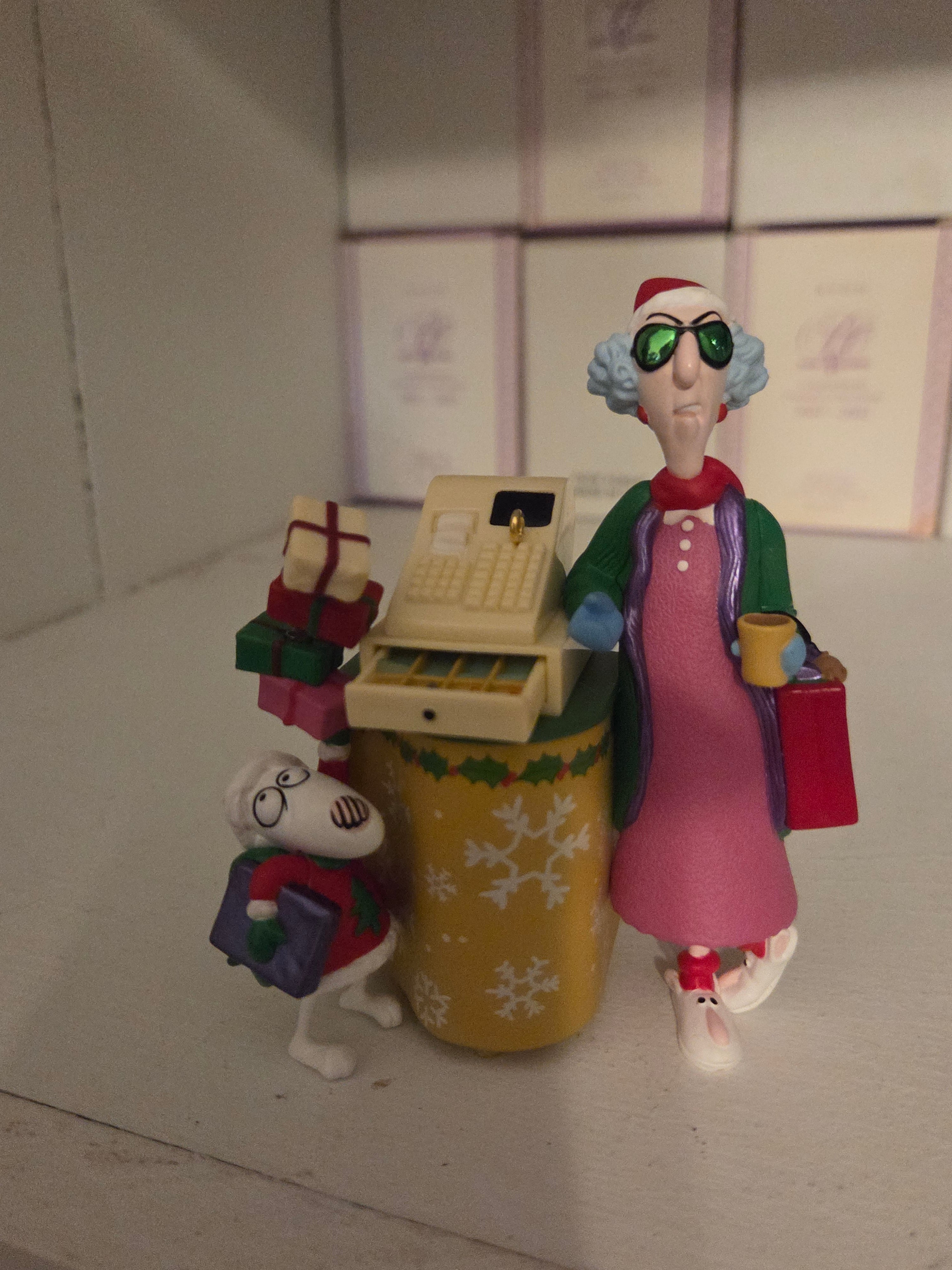 Hallmark 2004 Maxine's Crabby Mall-idays Floyd Magic Christmas Ornament Original Box