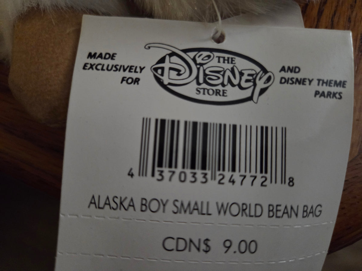 Disney Store "It's a Small World" Assorted Bean Bag Plush — NWT