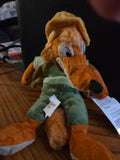 RARE Walt Disney World Brer Fox Beanie Mini Bean Bag Plush Song of the South NWT