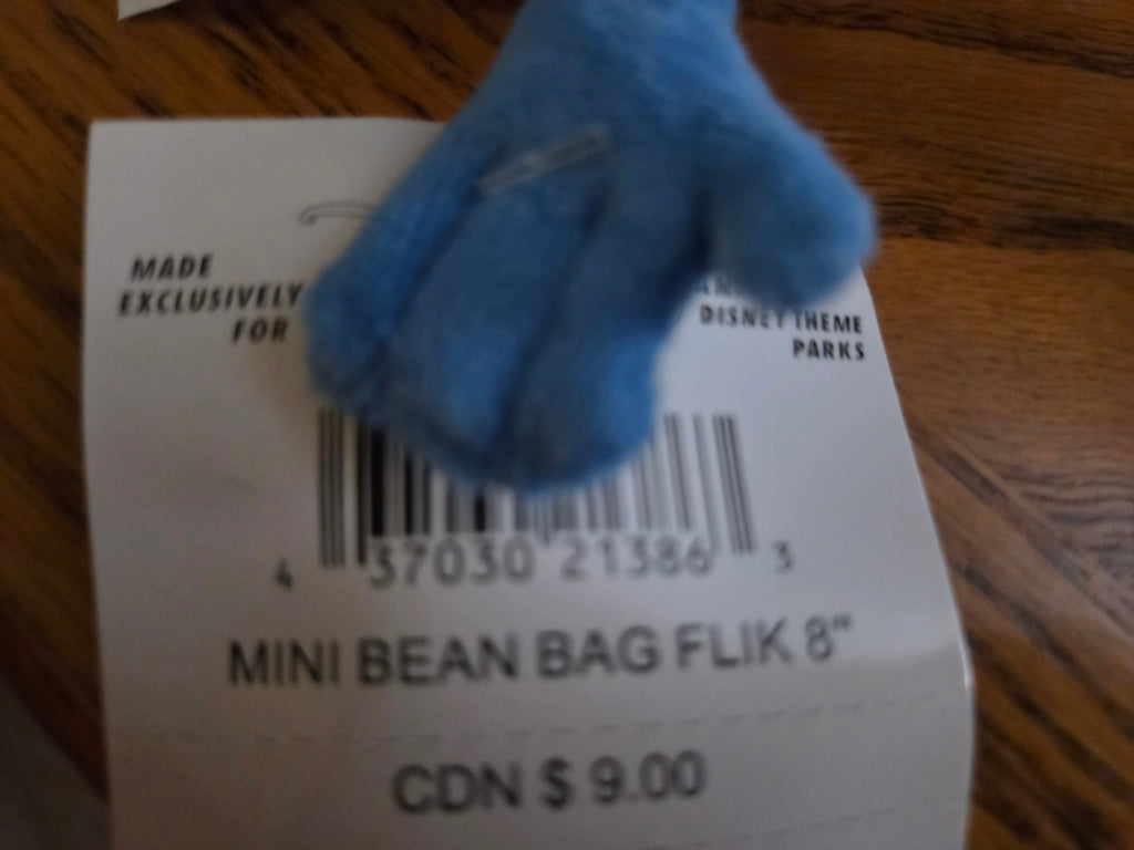 Flik 1999 Disney Plush — A Bug's Life NWT