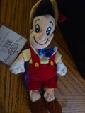 Disney Store Pinocchio 8" Plush Soft Toy — Theme Parks Exclusive NWT